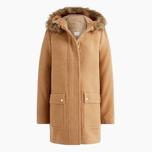J.Crew Factory 	
VAIL PARKA
Item J6178
Size: 10
Color: HTHR DUSK
